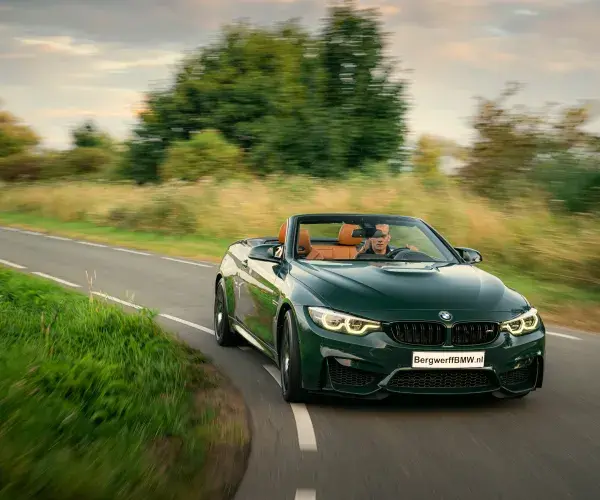 BMW M4 Competition Cabrio BMW Individual Special Request British Racing Green.