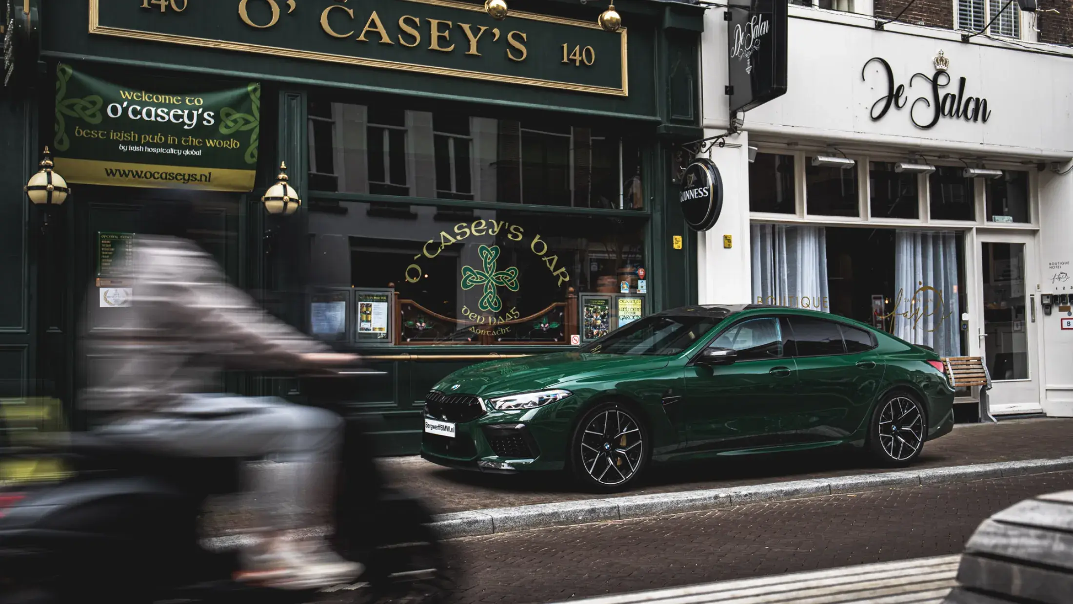 Irish Green BMW M8 Gran Coupé Competition