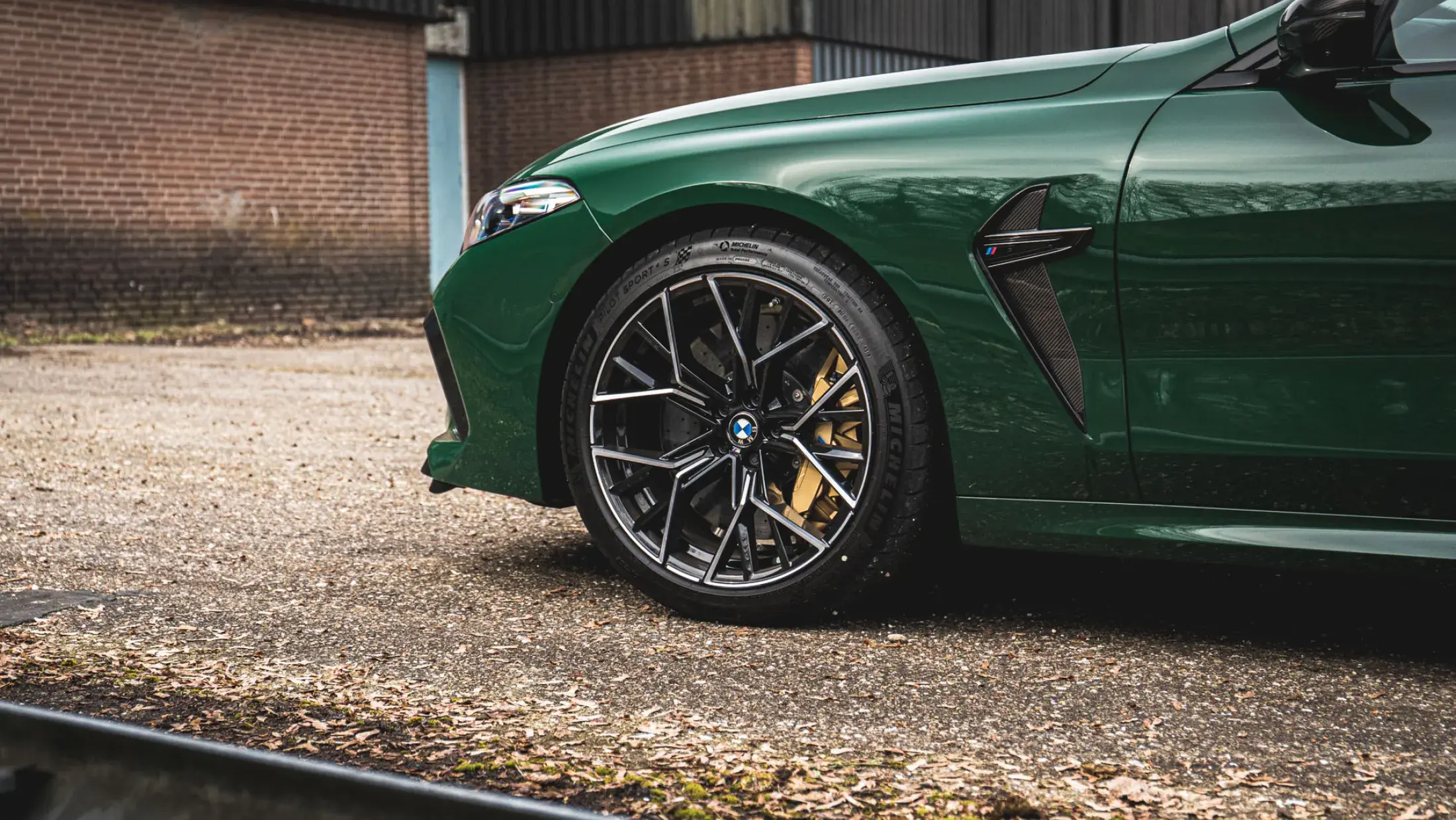 We drove an Irish Green BMW M8 Gran Coupé Competition for St. Patrick's Day