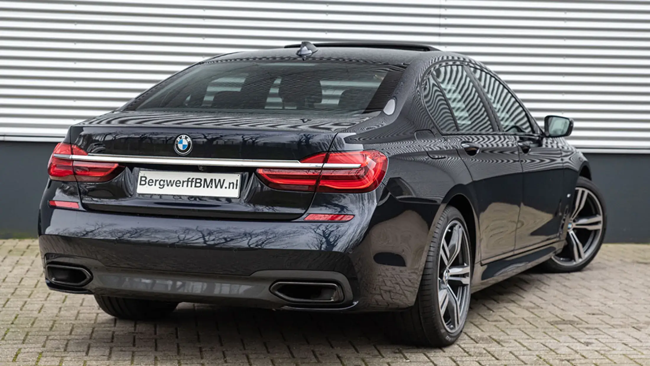 BMW 740e High Executive M-Sport Carbonschwarz Exclusivleder Nappa Schwarz G11 Bergwerff