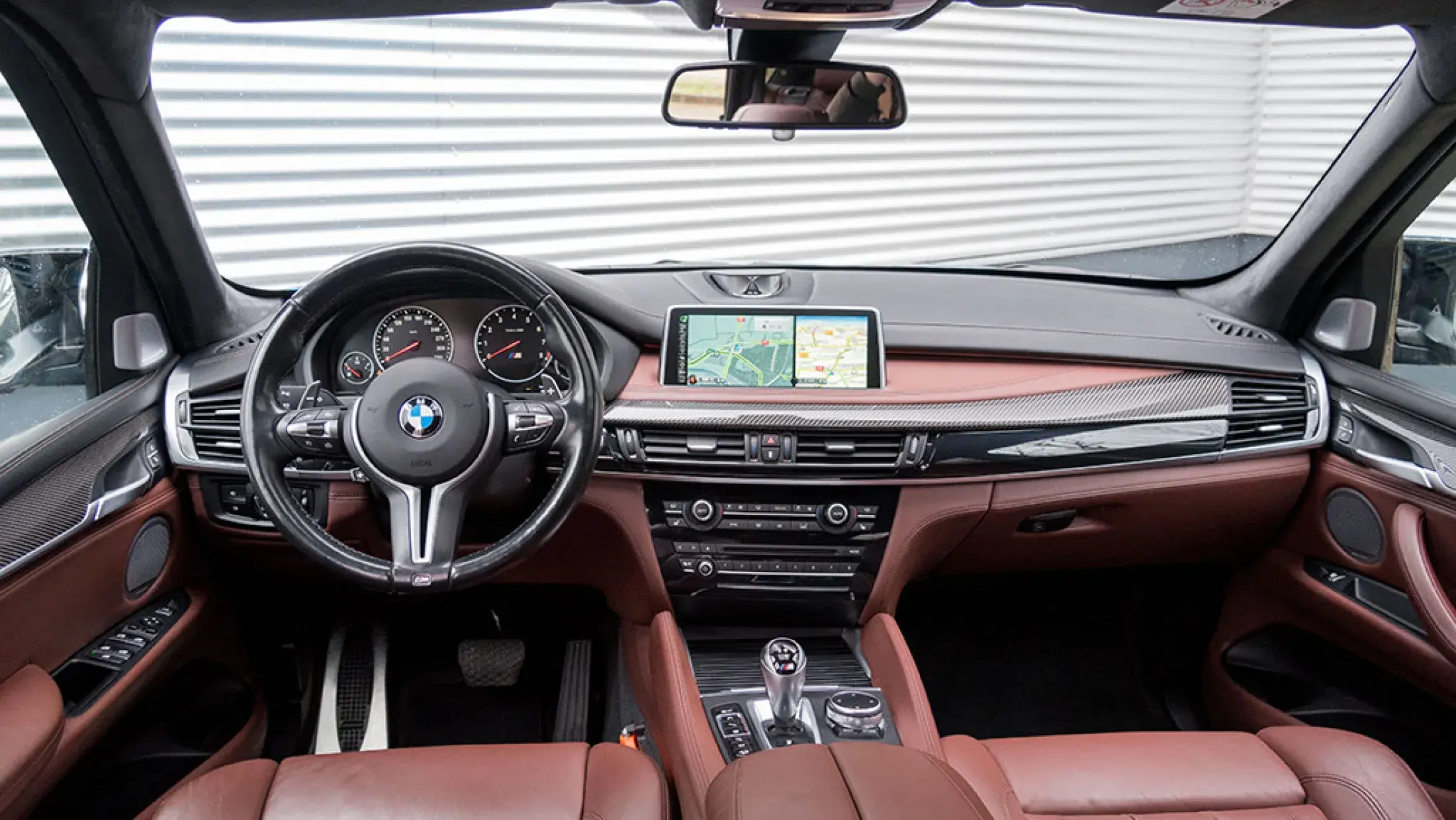 BMW X5 M Invididual Volleder Merino Long Beach Blue F85 Bergwerff