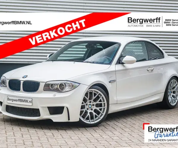 BMW 1M Coupe E82 Manual Handgeschakeld Boston Schwarz leder Sperre Bergwerff