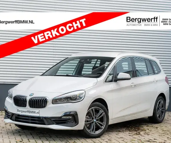 BMW 218i Gran Tourer 7-zits sensatec F46 Manual Handgeschakeld Bergwerff