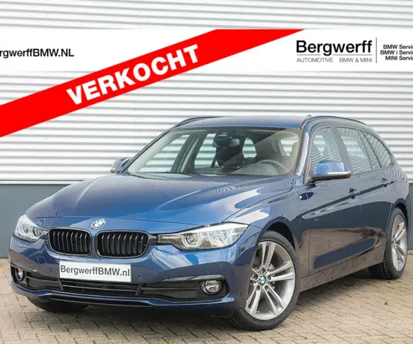 BMW 320d Touring F31 LCI Mediterranblau Dakota Schwarz Leder Bergwerff