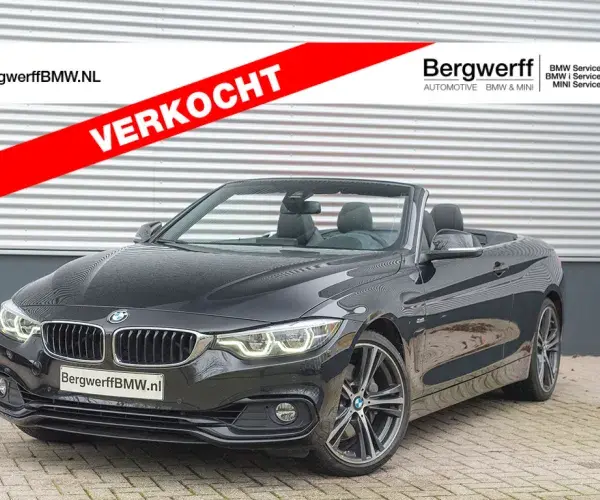 BMW 440i Cabrio F33 Saphir Zwart Dakota Schwarz High Executive Bergwerff