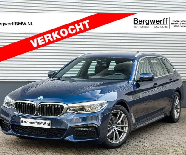 BMW 520i Touring High Executive M-Sport Mediterranblau G31 Bergwerff