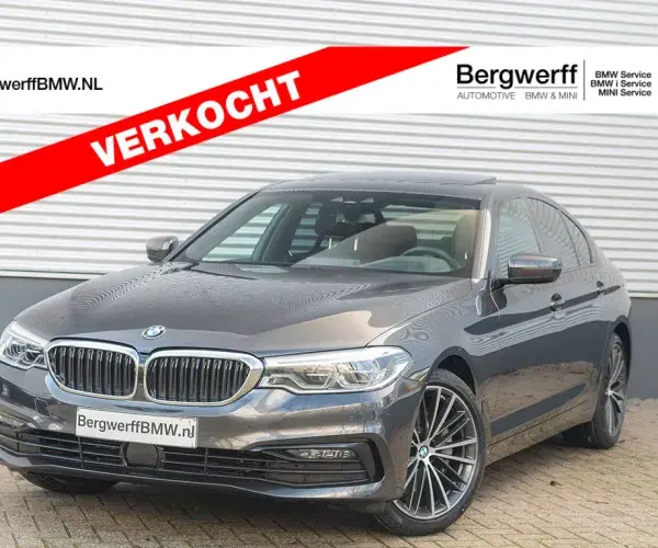 BMW 530i Sedan Sophistograu Nappa leder G30 High Executive Bergwerff