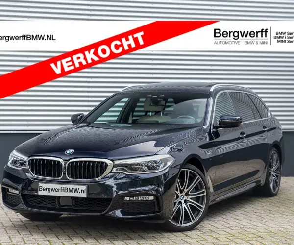 BMW 540i Touring xDrive M-Sport Carbon Black Dakota Elfenbeinweiss G31 Bergwerff