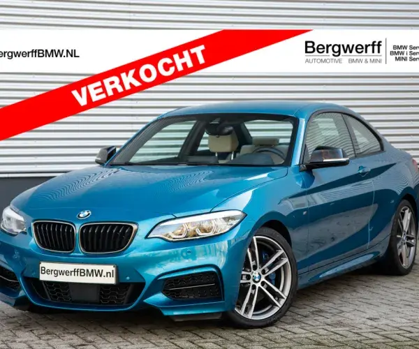 BMW M240i Coupé High Executive Long Beach Blue F22 Bergwerff