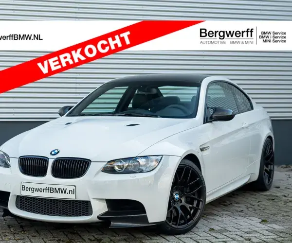 BMW M3 Competition Coupé Alpinweiss E92 Bergwerff