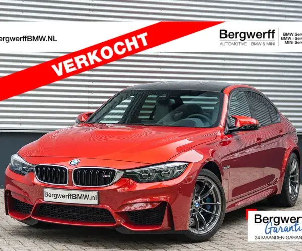 BMW M3 DCT Sakhir Orange Merino Silverstone F30 LCI