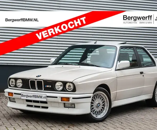 BMW M3 E30 Alpinweiss Bergwerff