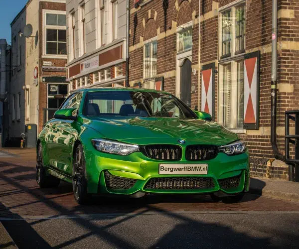 BMW M4 Competition Cabrio Individual Java Green Merino Silverstone F33 Bergwerff