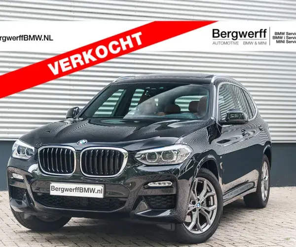 BMW X3 sDrive 18d M-Sport Vernasca Cognac Saphire Black G01 Bergwerff