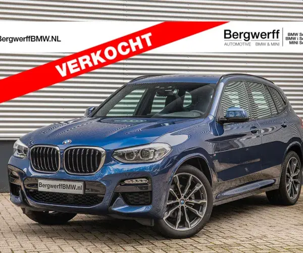 BMW X3 xDrive 20i High Executive M-Sport Phytonicblau G01 Bergwerff