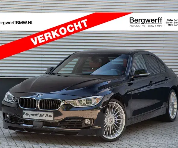 BMW 3-serie ALPINA B3 Bi-Turbo Allrad LAVALINA II Volleder Saphirschwarz F30 Bergwerff