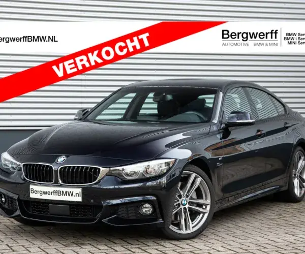 BMW 440i Gran Coupé M-Sport Carbonschwarz F36 Bergwerff