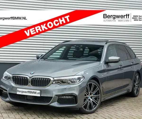 BMW 540i Touring xDrive High Executive M-Sport Bluestone metallic G31 Bergwerff