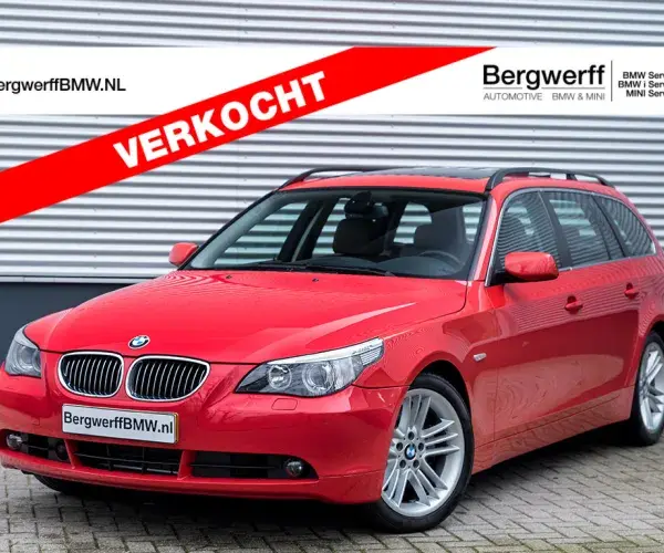 BMW 545i Touring Individual Feuer Rot E61 Bergwerff