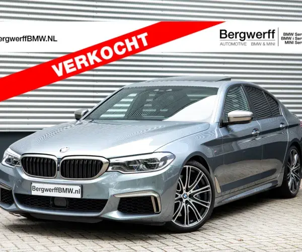 BMW M550i xDrive Bluestone Metallic G30 Bergwerff