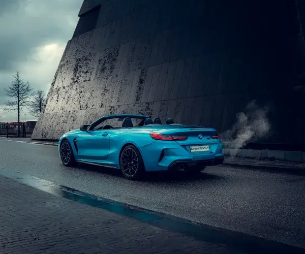 BMW M8 Competition Cabrio Individual Atlantis Blue F91 Bergwerff