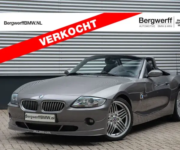 BMW Z4 ALPINA Roadster S Sterlinggrau E85 Bergwerff