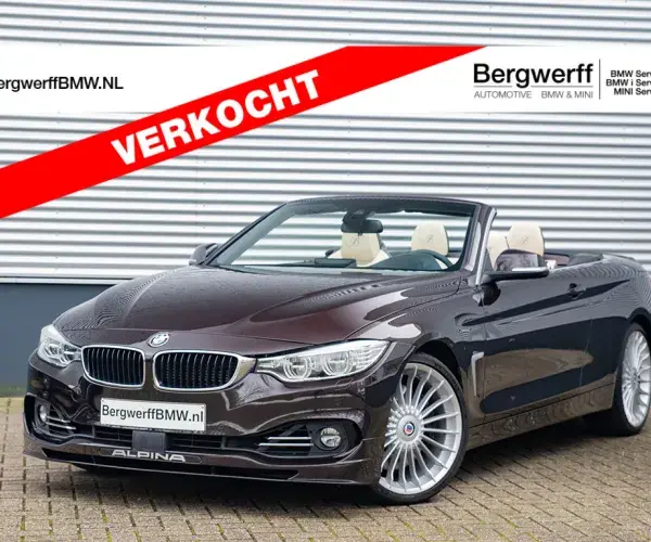 ALPINA B4 Bi-Turbo lavalina 2 Sperre Cabrio Sparkling Brown Pearl Metallic F33 Bergwerff