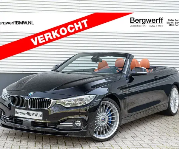 ALPINA B4 Cabrio F33 Jet Black BMW Individual erw. Lederausstattung Goldbraun Bergwerff