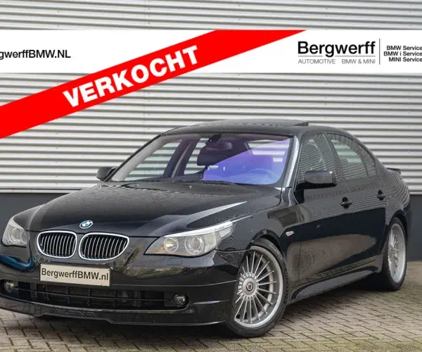 ALPINA B5 Youngtimer E60 Sedan Saphir Zwart 2005 Bergwerff Gorinchem