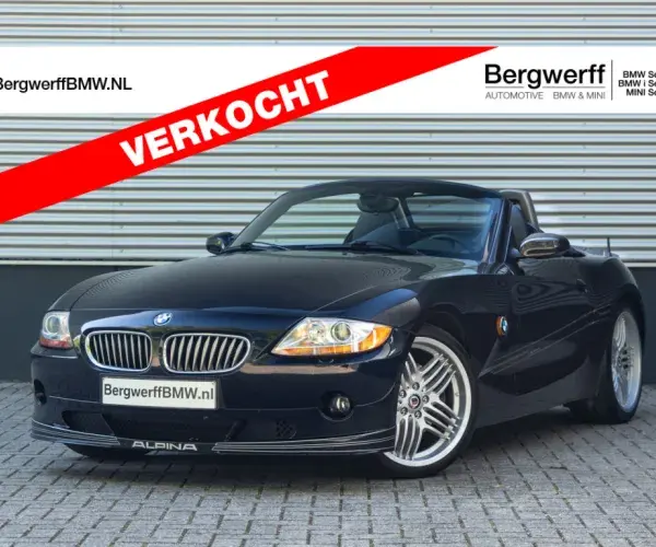 ALPINA Roadster S Cabrio E85 Handgeschakeld Manual Oregon schwarz leder 2004 Bergwerff