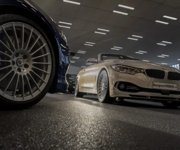 ALPINA B4 Bi-turbo Cabrio Moonstone Pearl Mondstein Lavalina 2 met sperre Bergwerff