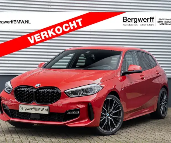 BMW 118i Melbourne Red Pearl Hatchback F40 M Sport Harman Kardon 2019 Bergwerff