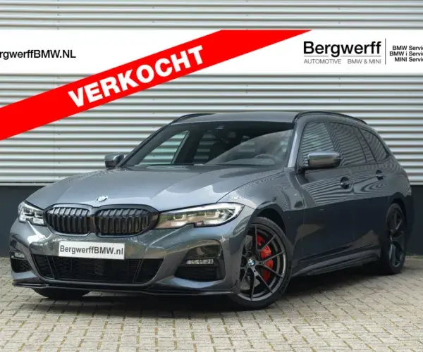 BMW 320i Touring G21 M Performance Mineral Grau Alcantara Sensatec Schwarz