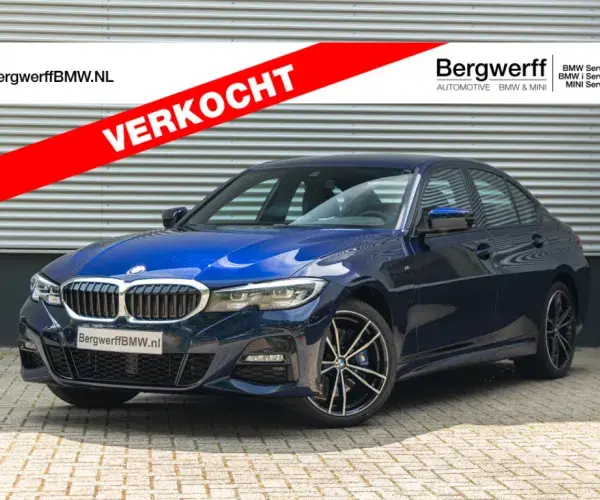 BMW 330e Individual Tanzanite Blue metallic Alcantara Sensatec schwarz G20 Sedan Bergwerff