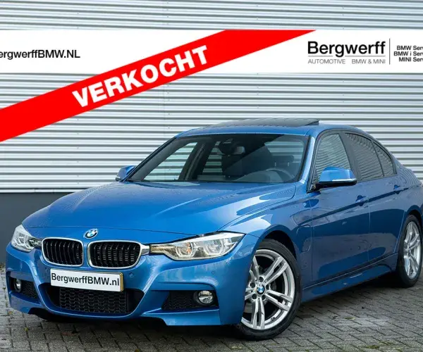 BMW 330e M-Sport Estoril Blau F30 Bergwerff