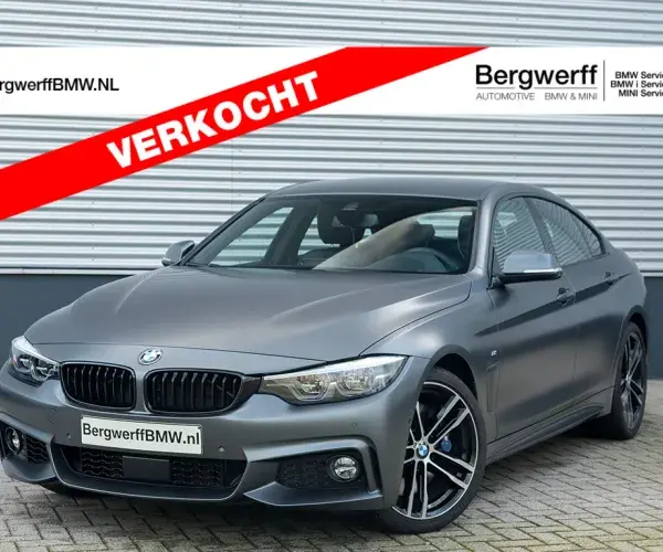 BMW 440i Gran Coupé High Executive M-Sport Frozen Dark Grey Individual F36 Bergwerff