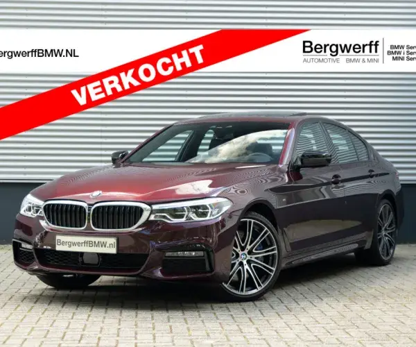 BMW 540i Sedan Individual Special Request Barbera Rot Metallic G30 Exklusivleder Nappa Schwarz