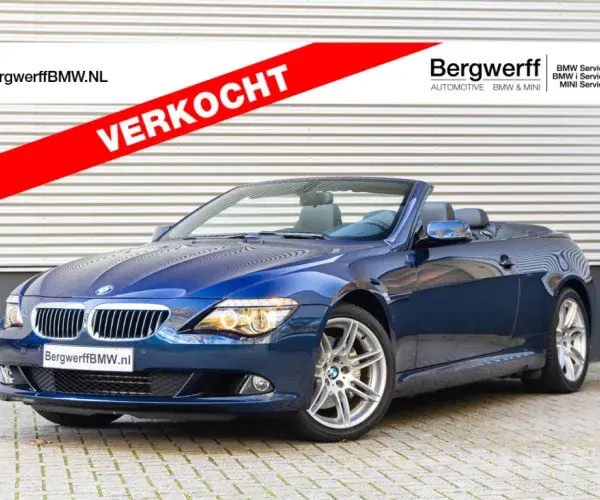 BMW 650i Cabrio Deep Sea Blue Tiefsee E64 Individual Audio High Executive Bergwerff