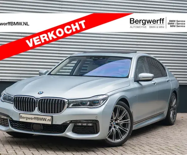 BMW 740d xDrive 40 Jahre 7er Edition Individual Frozen Silver Volleder Smoke White Black G11 Bergwerff