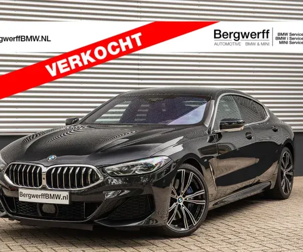 BMW 840i Gran Coupé High Executive M-Sport Individual Leder Merino Saphirschwarz Metallic G16 Bergwerff