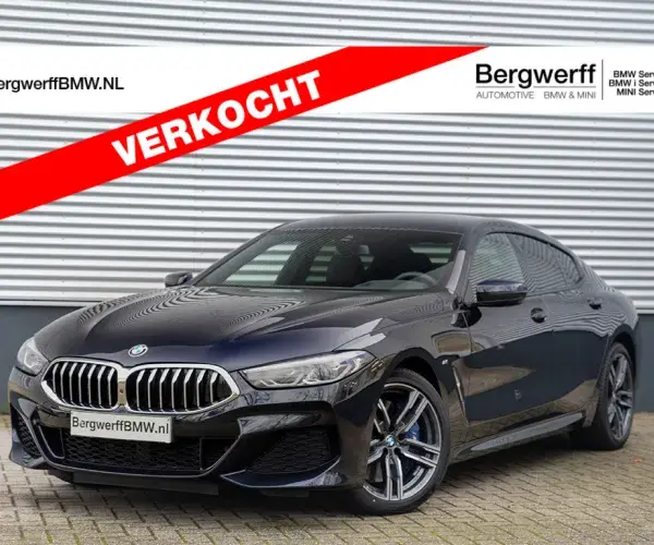 BMW 840i Gran Coupe G16 BMW Individual uitgebreid lederen bekleding Merino Schwarz Bergwerff