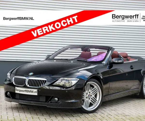 BMW ALPINA B6 Cabrio Blacksafier E64 Bergwerff