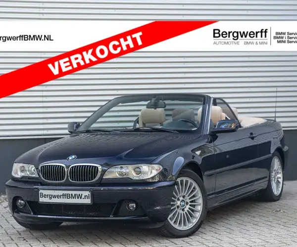 BMW E46 330Ci Cabrio Orient Blue Metallic Leder Montana Hellbeige Bergwerff