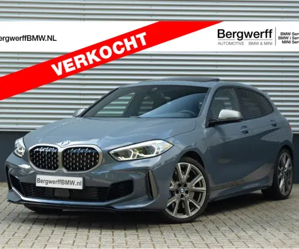 BMW M135i F40 Stormbay Metallic Hartchback Dakota schwarz leder Harman Kardon