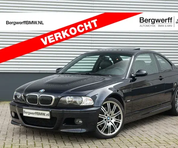 BMW M3 Coupé Carbonschwarz Leder Nappa Schwarz E46 Bergwerff