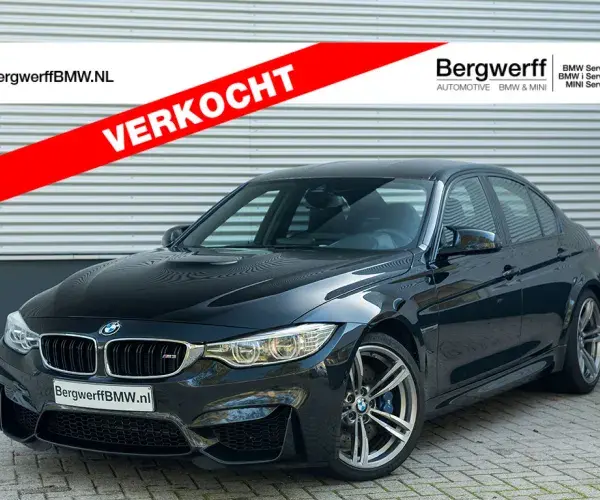 BMW M3 DCT Blacksafier Volleder Merino Schwarz F80 Bergwerff