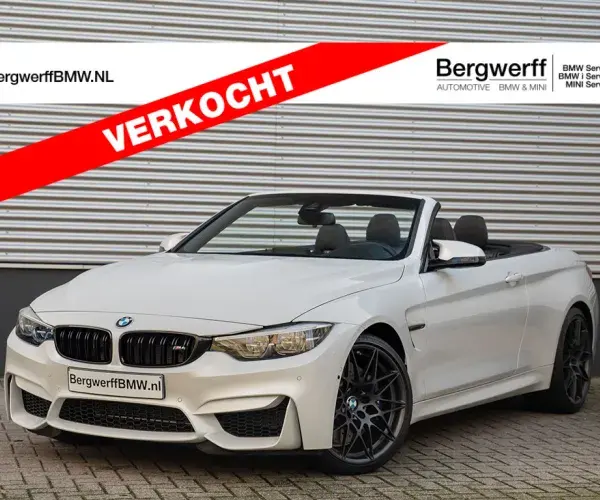 BMW M4 Competition Cabrio F83 Mineral White Metallic Volleder merino schwarz M Drivers package