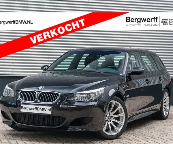 BMW M5 Touring E61 LCI Lagerschalen and new Clutch V10 Saphir Zwart Bergwerff