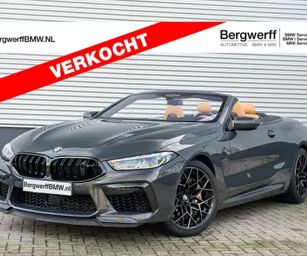 BMW M8 Competition Cabrio F91 Brands Hatch Grau Metallic Volleder Merino Midrand Beige Bergwerff