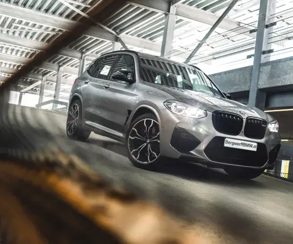 BMW X3 M Competition Donington Grau G01 Merino Schwarz leder M Drivers package Bergwerff